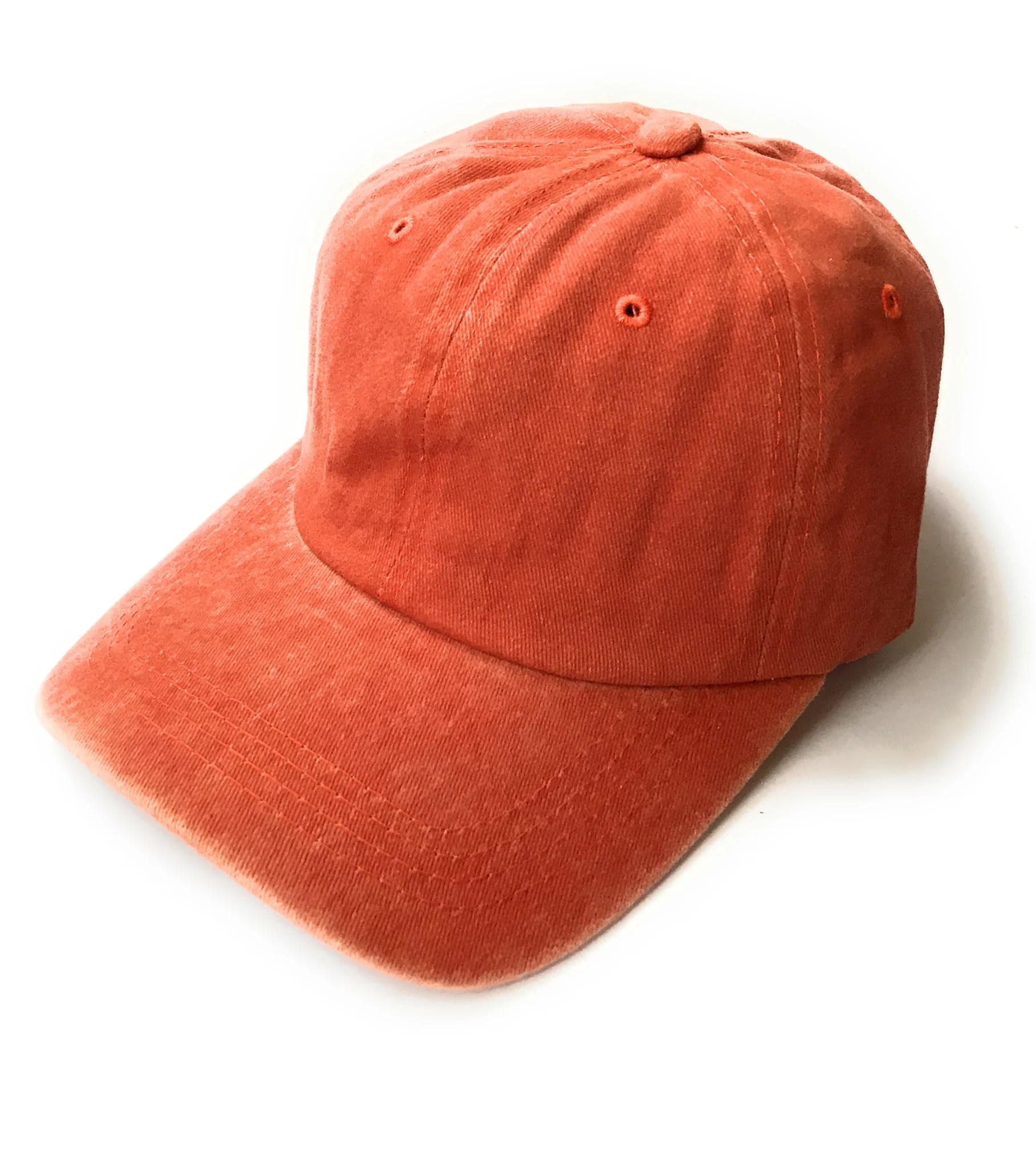 Stylish Stone wash baseball cap Succession style men`s Woman's hats ca