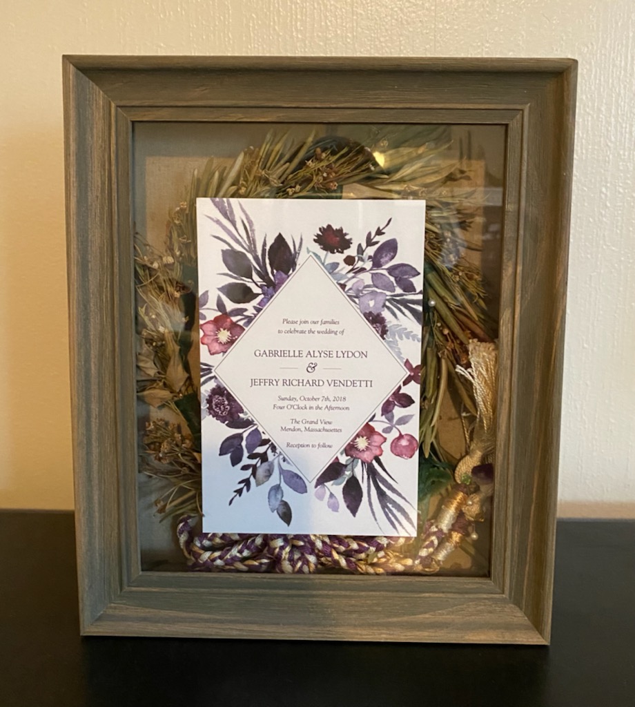 Diy Wedding Shadow Box