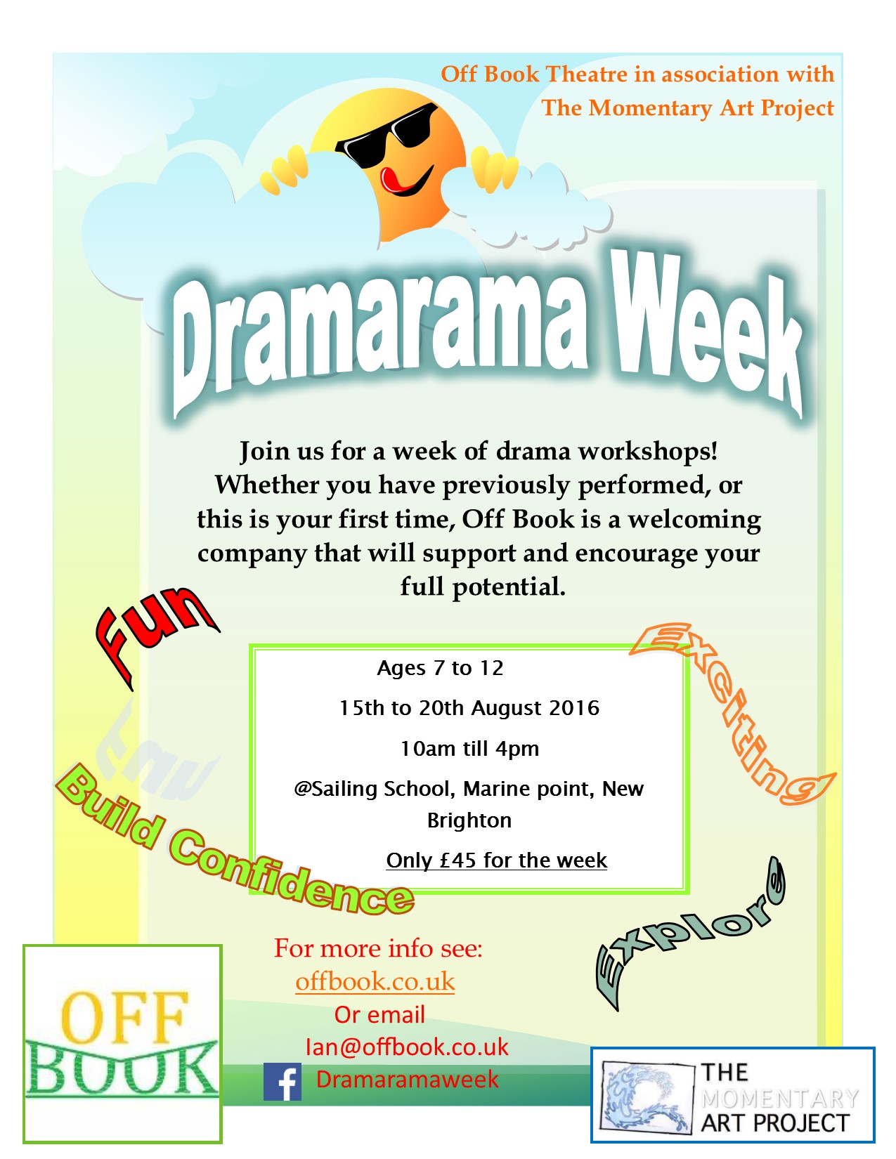 Off Book Theatre Theatre for Families, Schools and Libraries