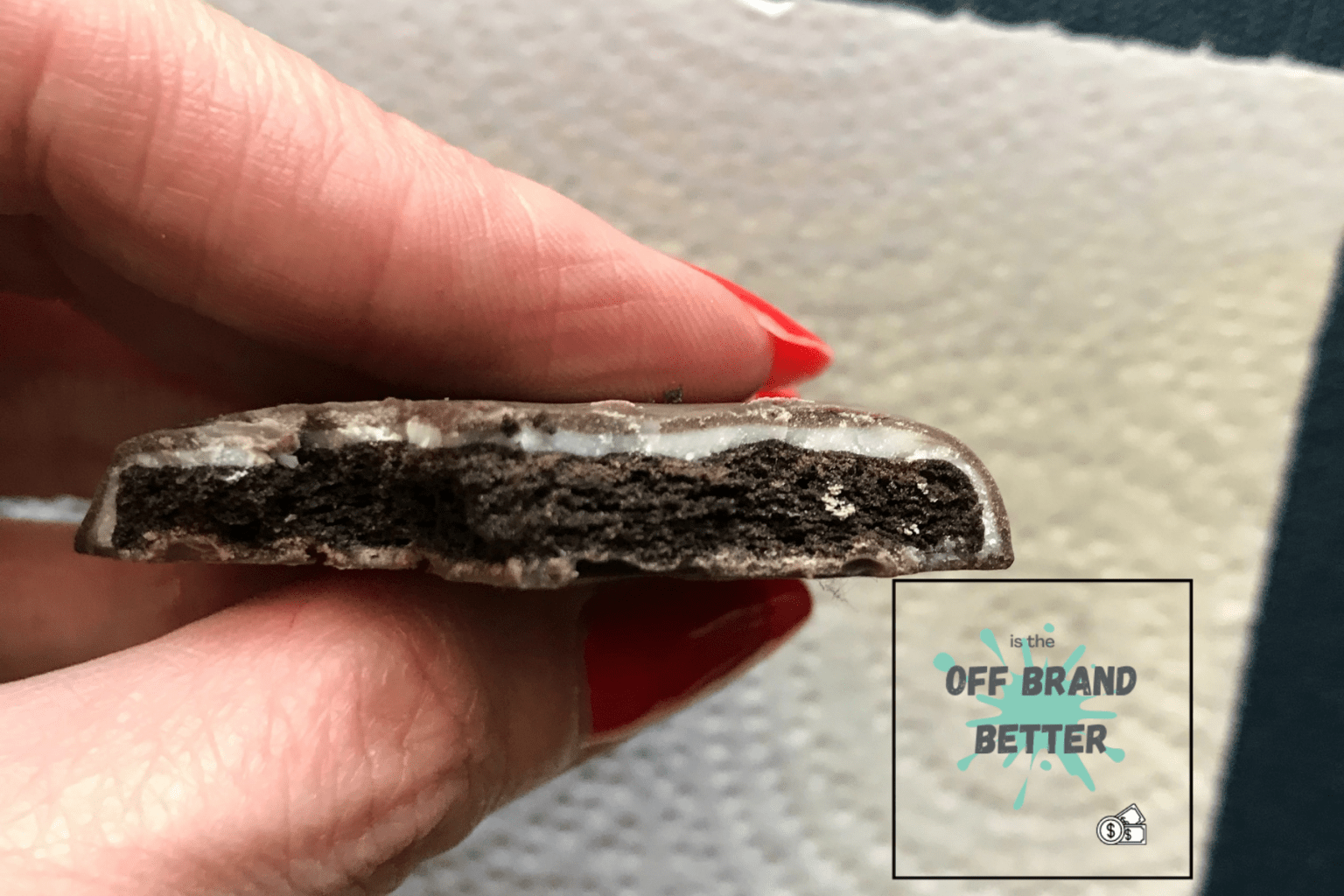 Kroger thin mints vs. Girl Scout cookie thin mints Is The Off Brand