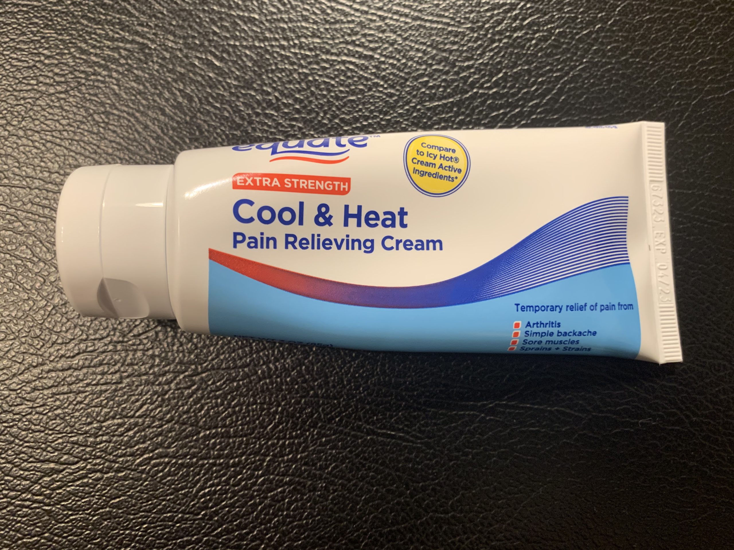 Equate Pain Relieving Cream Vs. Icy Hot The Off Brand Guy
