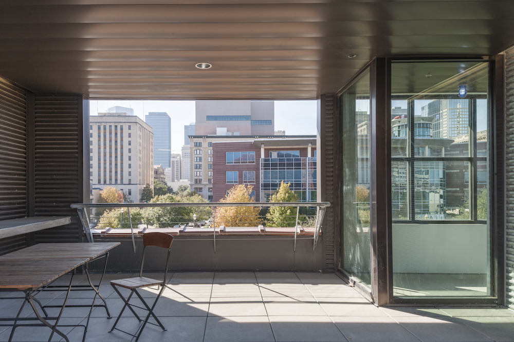 Witness on the Water Sunset Coffee Building Gives Window