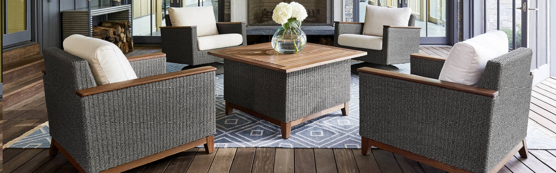 Northern Virginia Jensen Outdoor Furniture Washington DC Ipe Roble