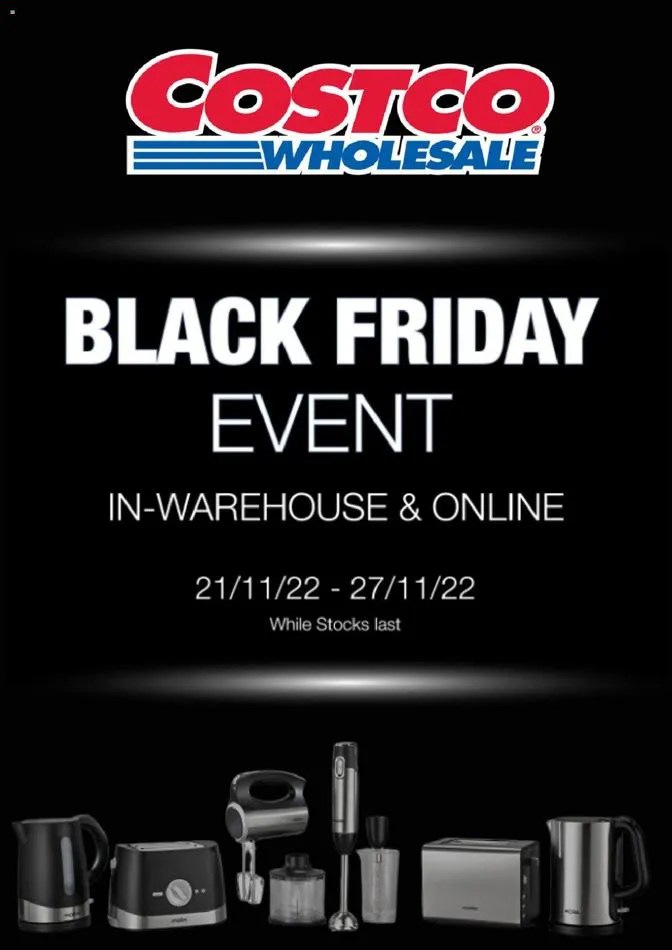 Costco Black Friday Event 2022 Costco Offers Costco Catalogue UK