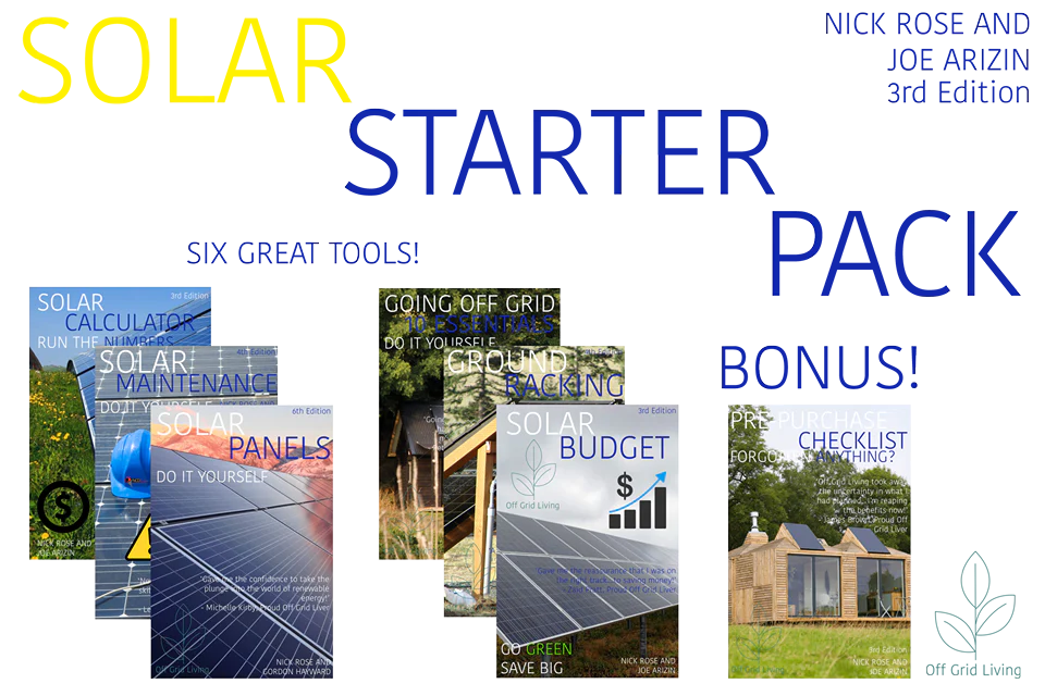 Starter Packs Off Grid Living for Beginners