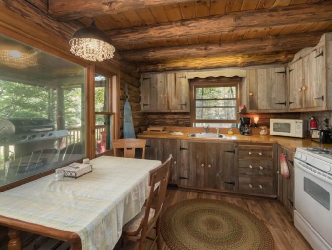 Log Cabin On 3 Acres Of Private Lakefront Page 2 of 2 Off Grid Path