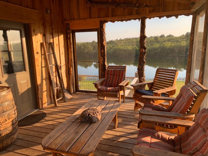 100 OffGrid Cabin On FourAcre Pond Off Grid Path