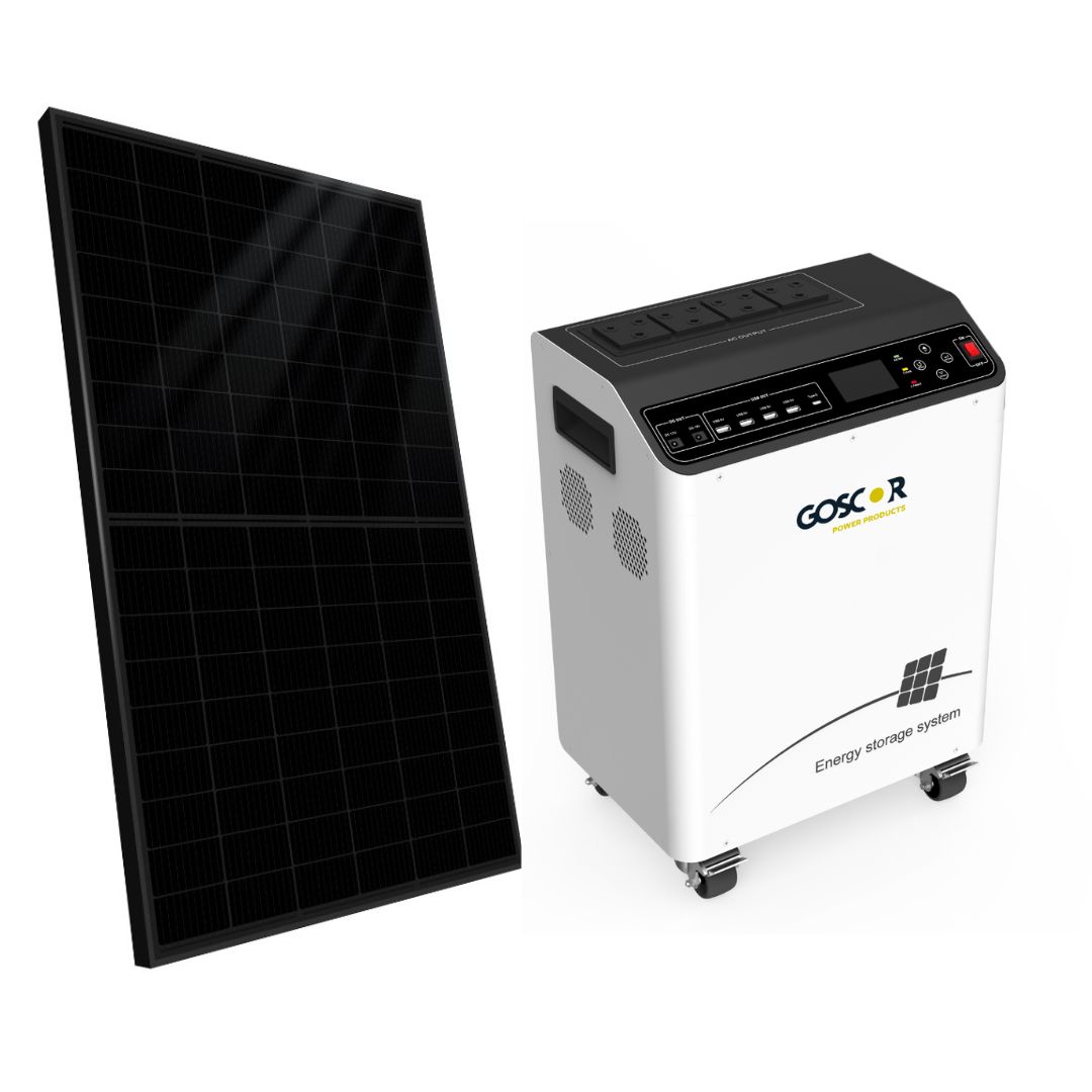 Solar Package 7 1kW Portable Inverter with 1 x 410W Solar Panels OGPS