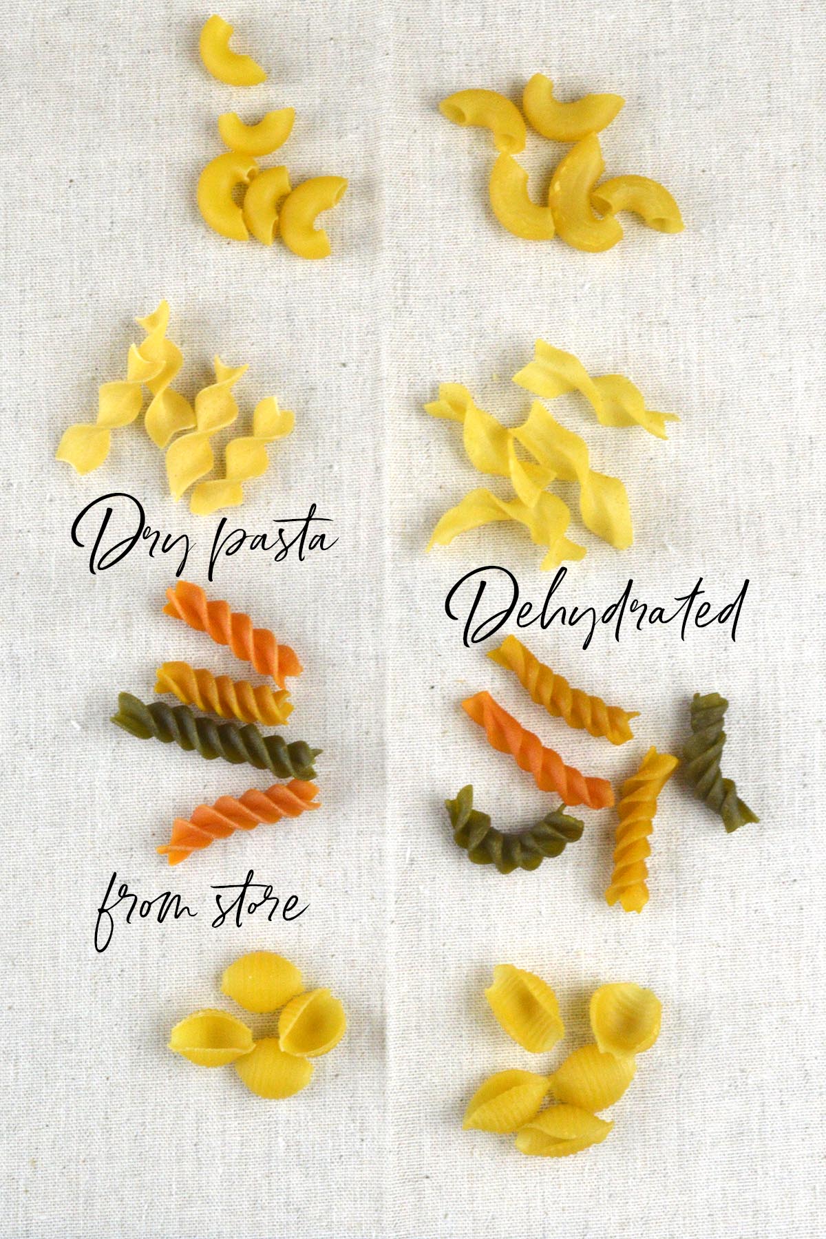 How to Dehydrate Pasta for Backpacking or Instant Meals