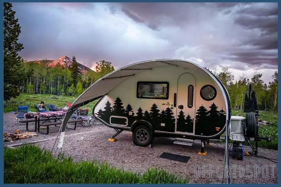 8 Cool Teardrop Campers with Bathrooms