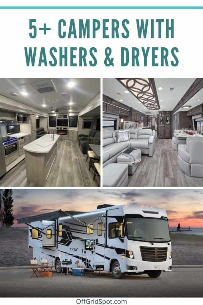 5 Awesome Campers with Washer and Dryer | OffGridSpot.com