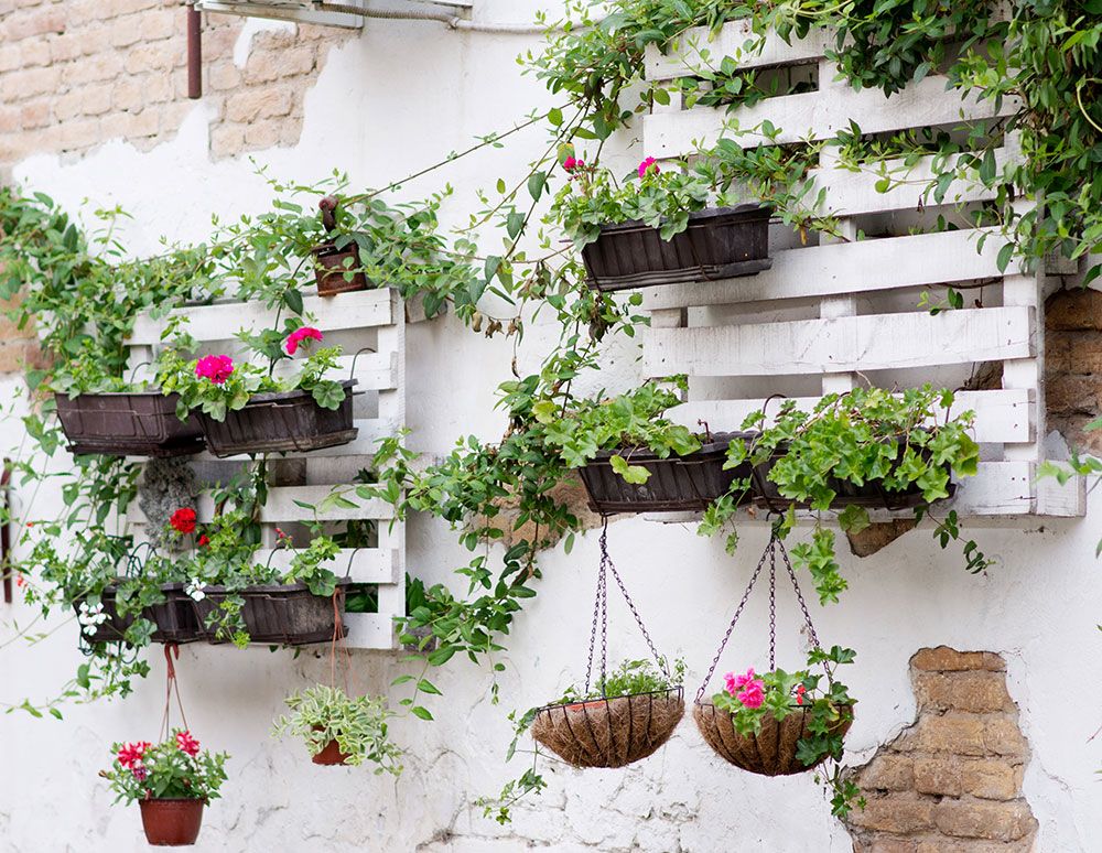 Upcycle Old Pallets to Make Beautiful Vertical Gardens