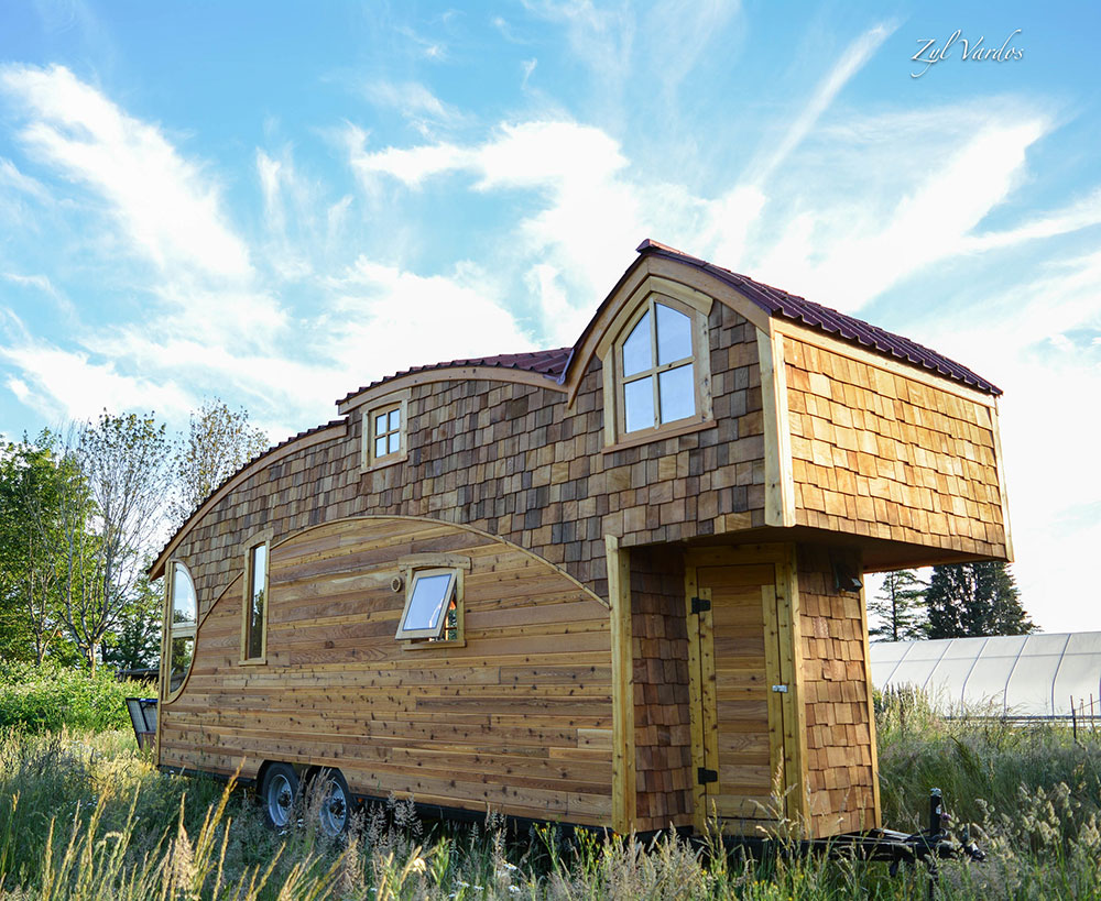 Moon Dragon Tiny House is Marvelously Unique Off Grid World