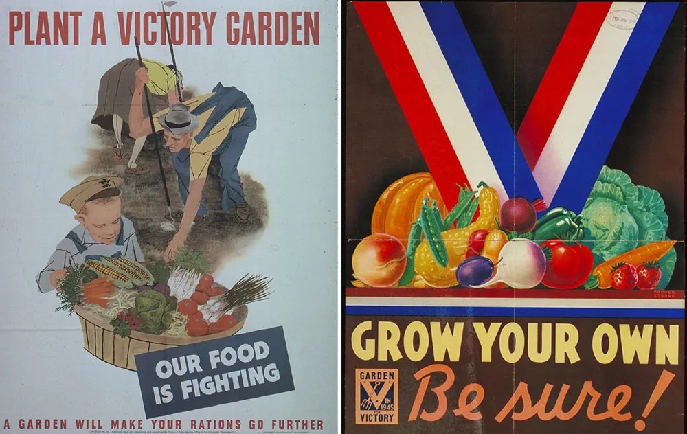 Wwii Propaganda Posters Victory Gardens