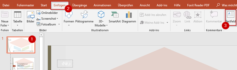 Wasserzeichen zu PowerPoint Präsentation hinzufügen