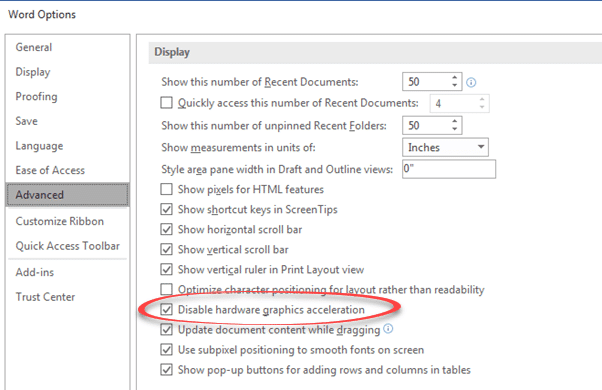 Quick Fix for Office display problems Office Watch