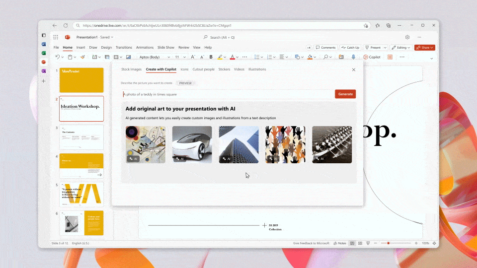 AI images coming to PowerPoint plus more CoPilot news Office Watch
