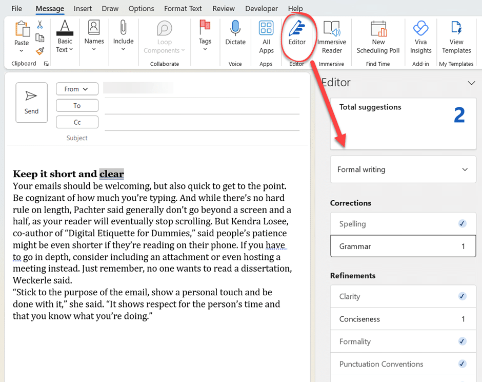 Ten Tips for Writing Better Emails in Outlook Office Watch