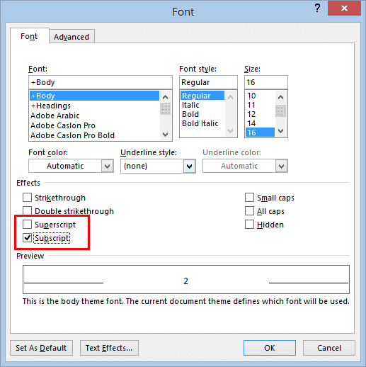 Microsoft Equation Editor Subscript And Superscript Shortcut - Tessshebaylo