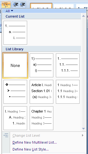 Where Is Multilevel List Word 2023 Word Multi-Level Numbering - Office Watch