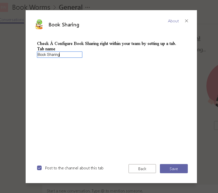 Create your own custom Microsoft Teams tabs, connector with Azure App