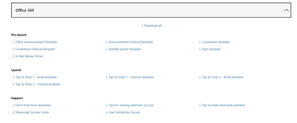 Office 365 Change Management & Adoption Top free resources