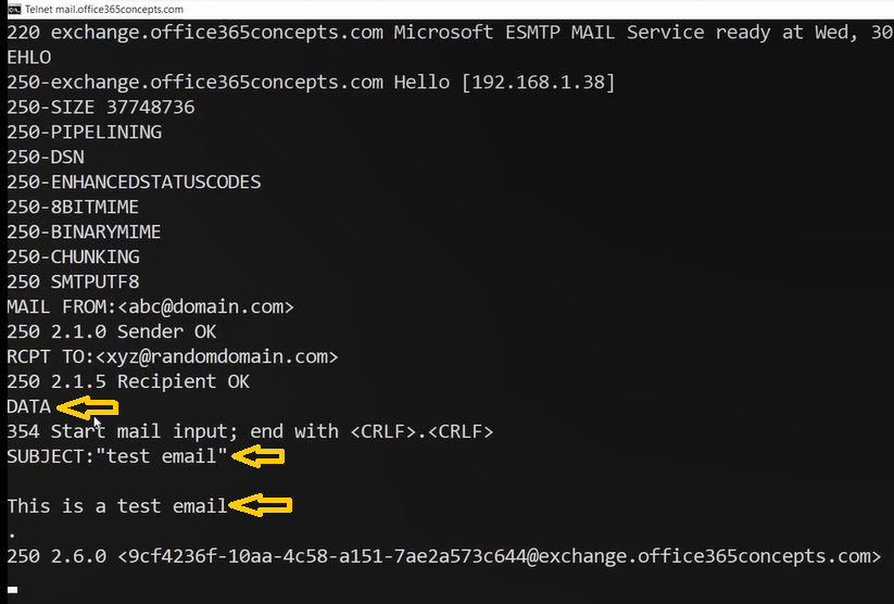 Configure SMTP Relay in Exchange Server 2019