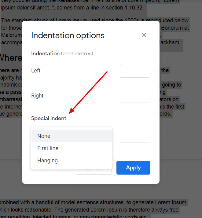 How Do I Indent The Second Line Of A Citation In Google