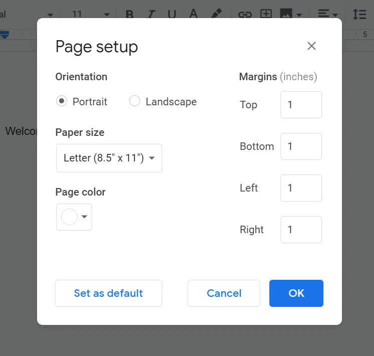 How to change your Google Doc to landscape orientation OfficeBeginner