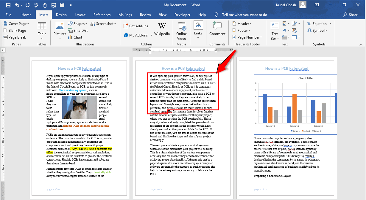 How to duplicate a page in Word OfficeBeginner