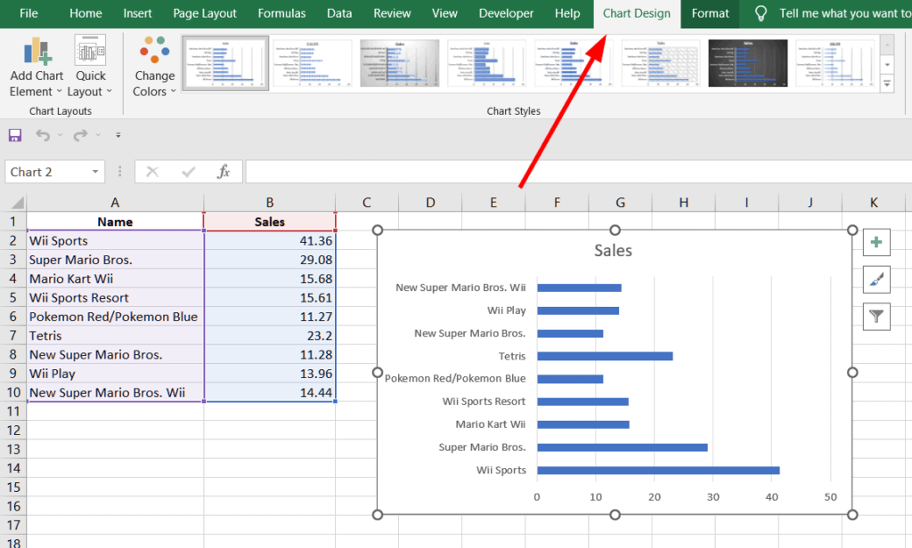How to Move a Chart to a New Sheet in MS Excel - OfficeBeginner