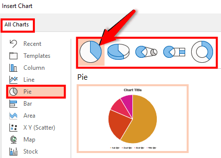 How to Create a Pie Chart in MS PowerPoint - OfficeBeginner