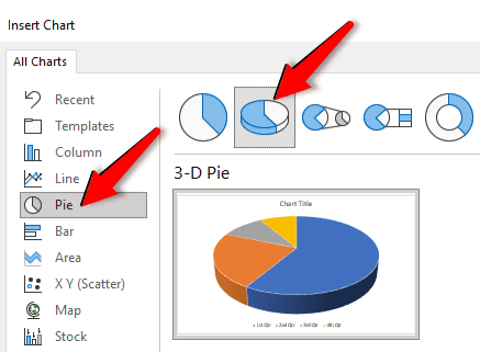How to Make a Pie Chart in MS Word - OfficeBeginner
