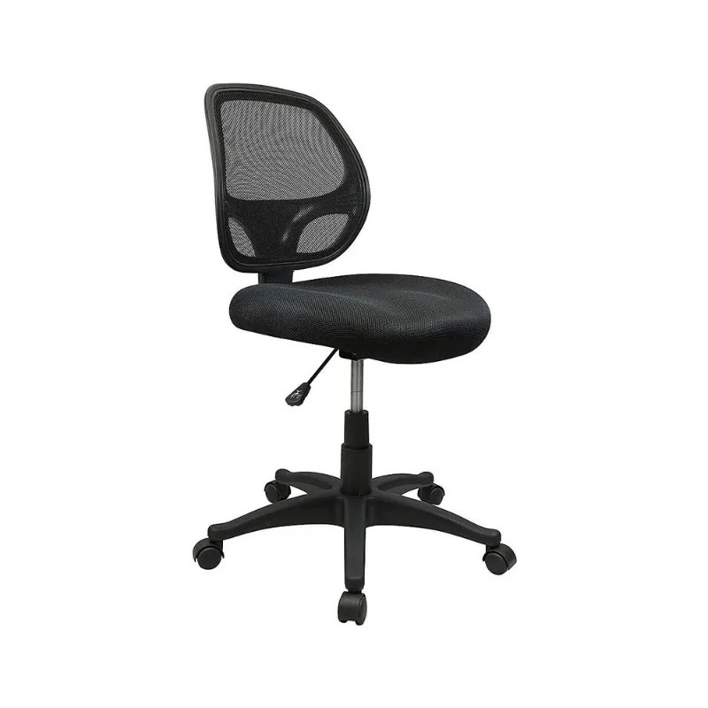 MidBack Black Mesh Computer Chair > Office Chairs Canada