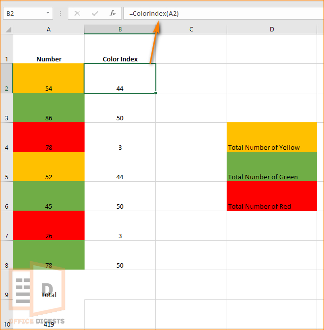 How To SUM Cells in Excel Based on Background Color [2023]