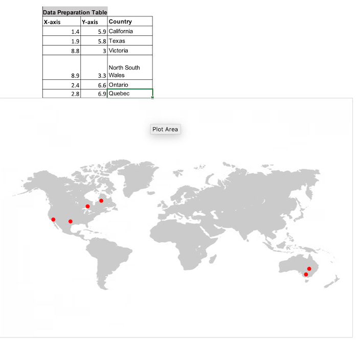 How To Create Dynamic Map Chart in Excel [+Free Templates]
