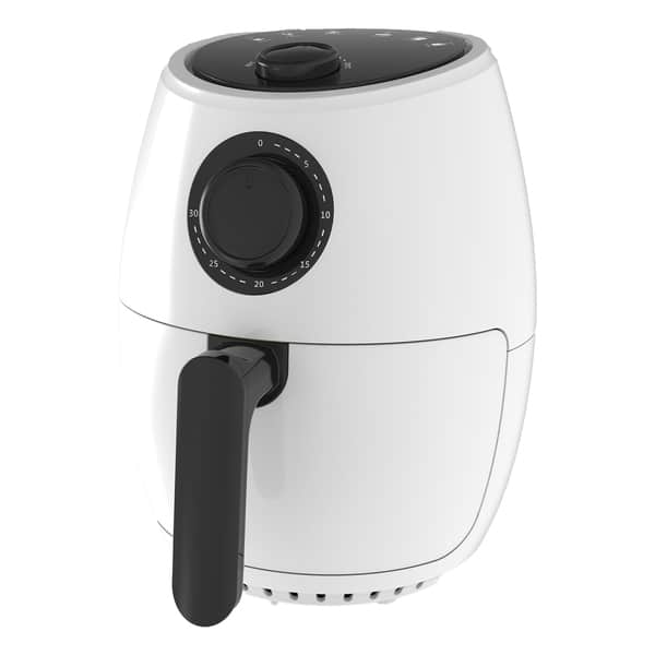 2.1Qt. 1,000Watt Air Fryer (White) Office Garner