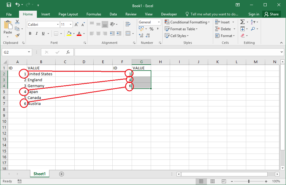 How to use VLookUp function in VBA Excel