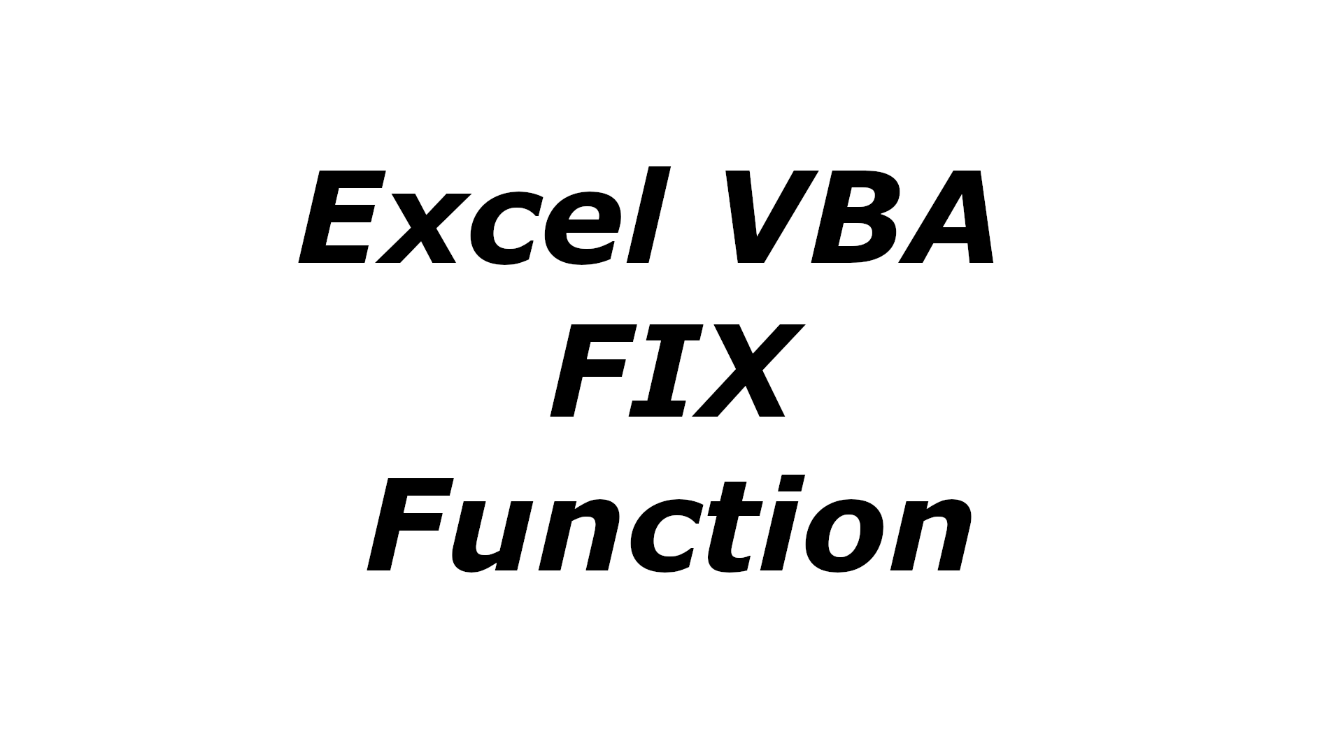 VBA Str function How to convert a number to text