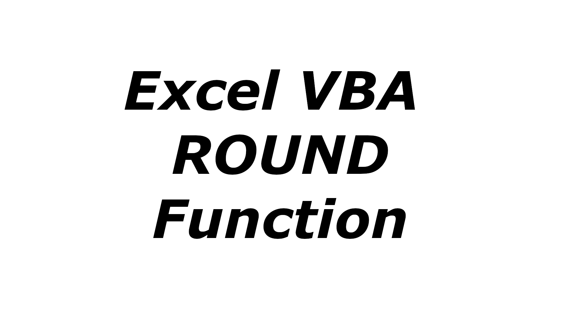 VBA Str function How to convert a number to text
