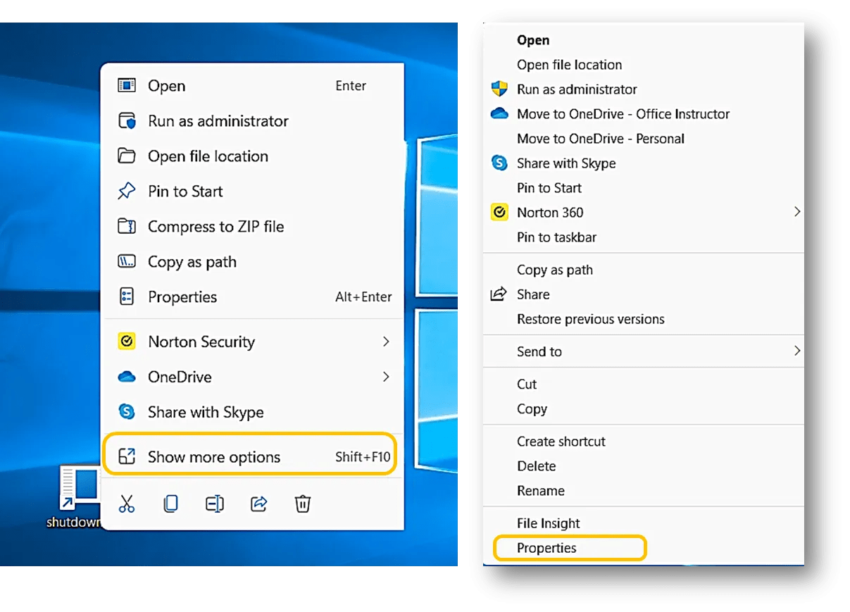 Add Shut Down Shortcut To Taskbar and Save Time Office Instructor
