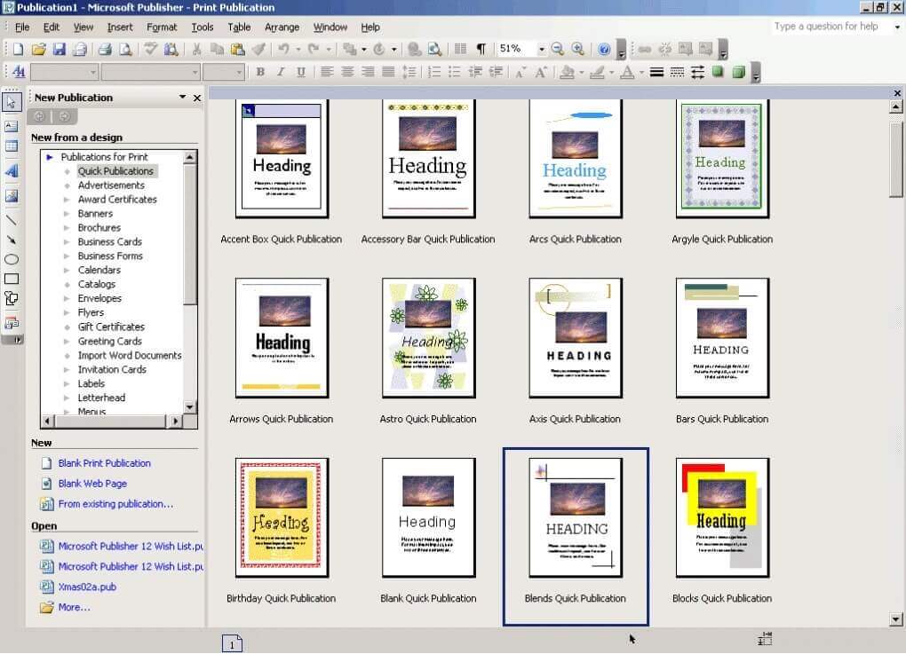 Microsoft Publisher 2003 — скачать бесплатно русскую версию для Windows