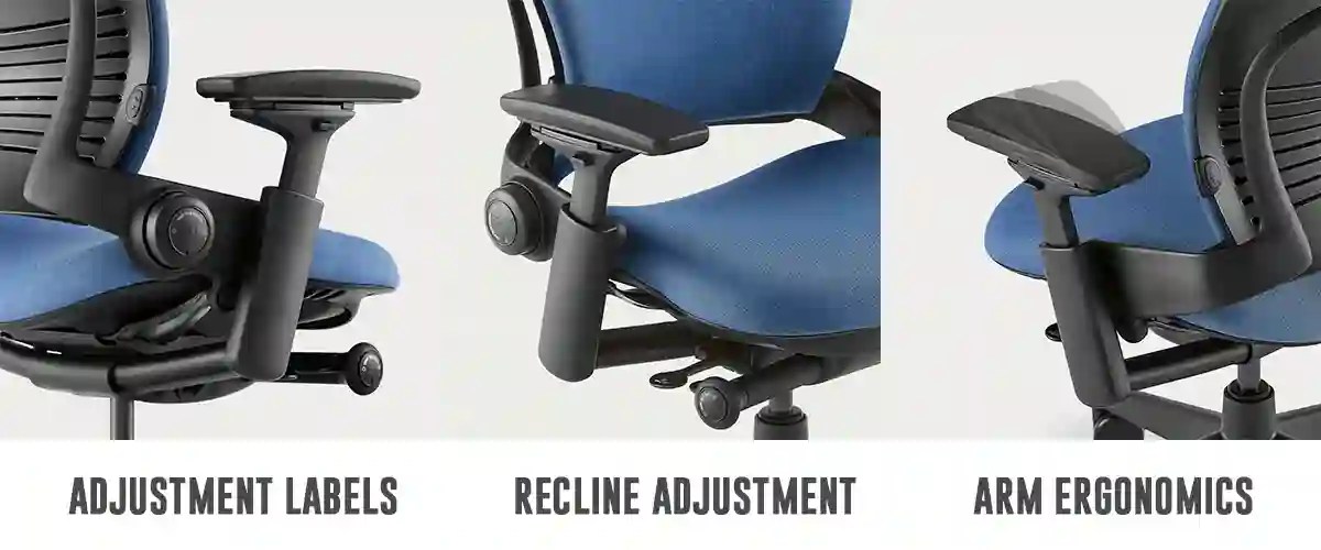 Steelcase leap v2 vs Gesture Detailed Comparison 2023
