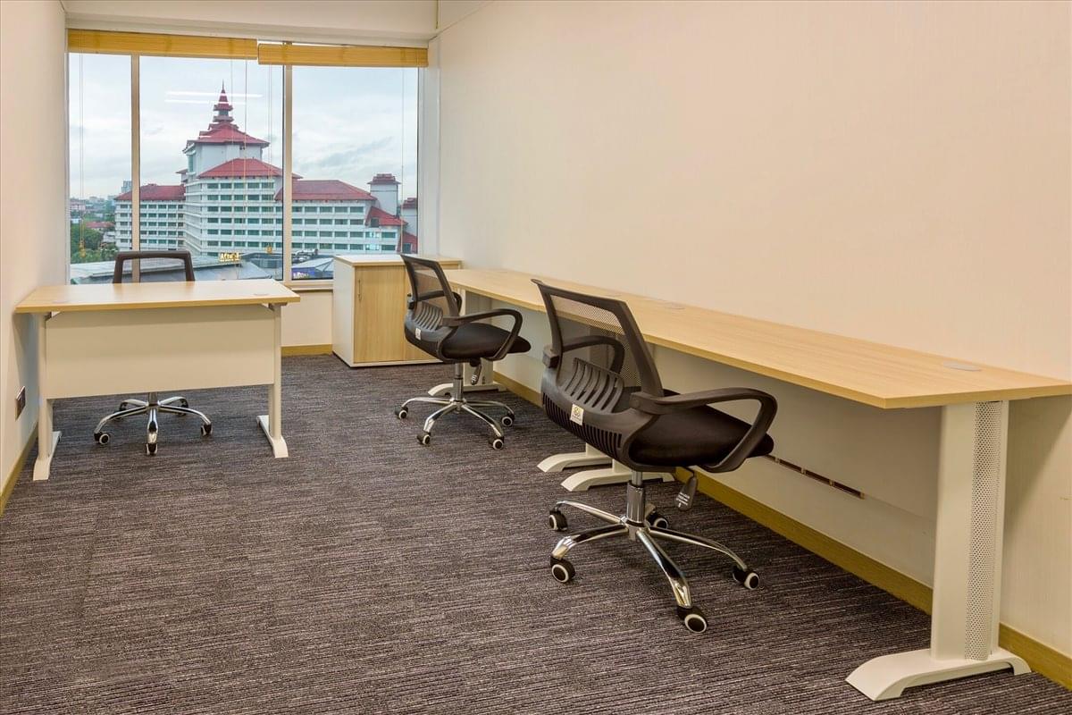 Rent Yangon Office Space on Myanamar Center Tower 1 , 192 Kaba Aye