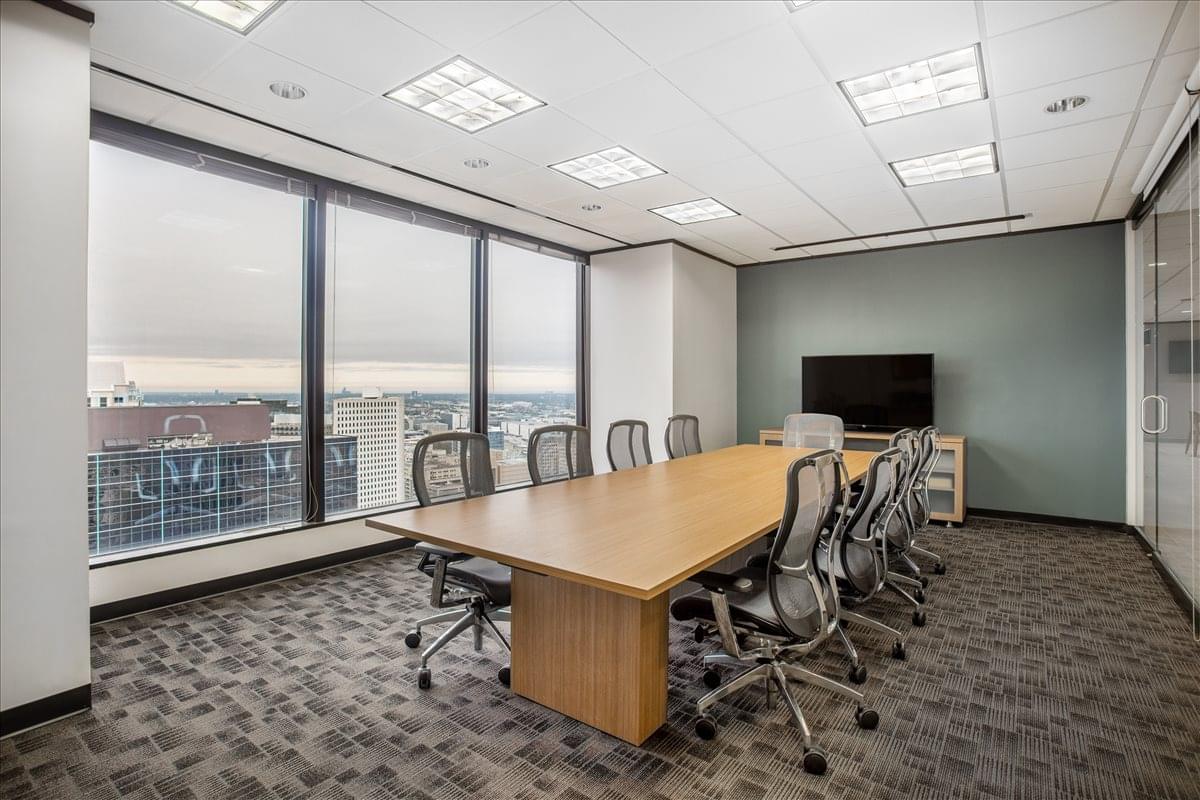 Iconic New Orleans CBD Office Space for Rent Energy Center Bdg