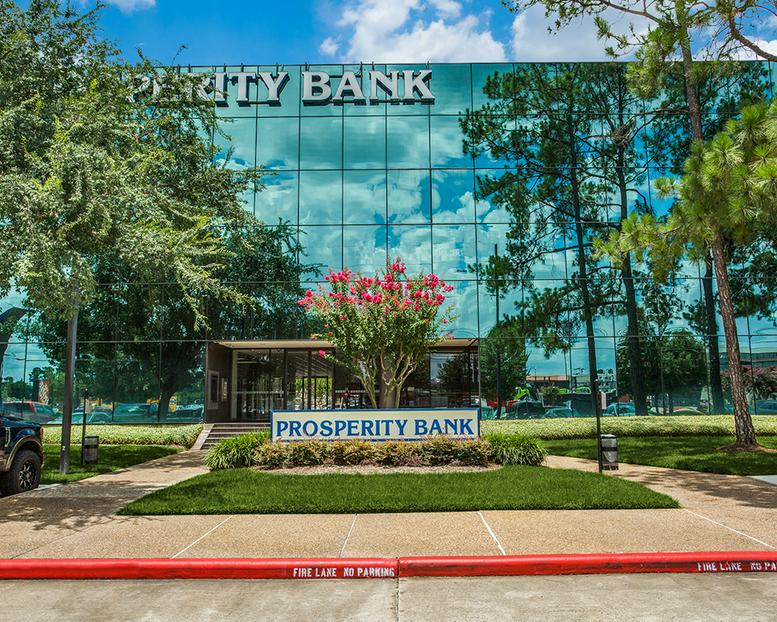 Affordable Office Space Houston Prosperity Bank Building