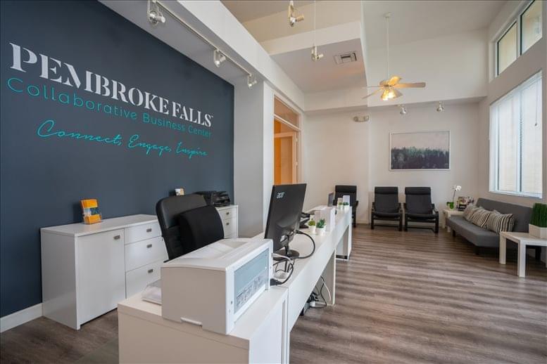 Well Presented Business Center Office Space for Rent in Pembroke Pines Fl