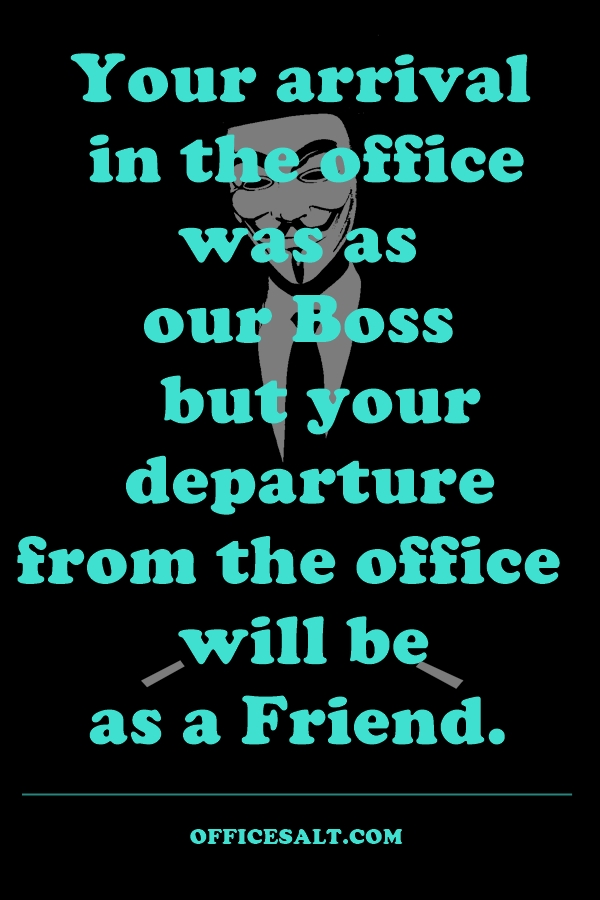 20 Meaningful Farewell Quotes For Boss Office Salt