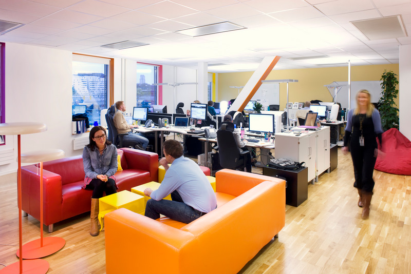 Google's New Office Stockholm, Sweden Office Snapshots