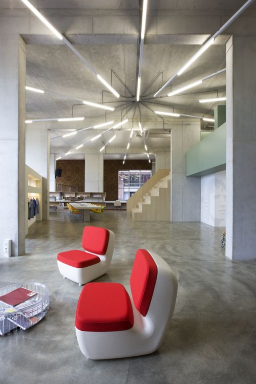 Inspiration Creative Fluorescent Lighting Arrangements Office Snapshots